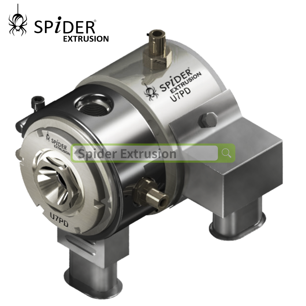 Precision-designed extruder head for optimal extrusion performance | SPiDER-EXTRUSION