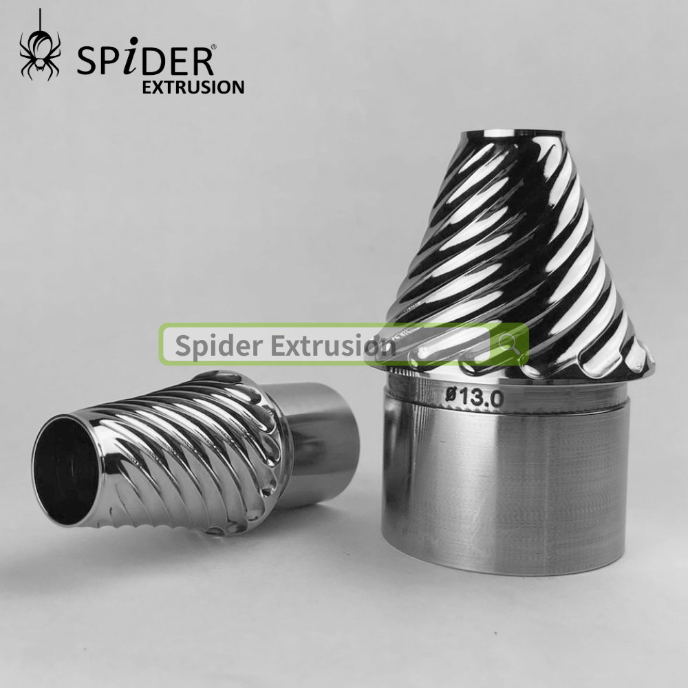 Extrusion tools and extrusion dies design by , showcasing plastic extrusion tooling, sheet extrusion dies, and pipe extrusion dies for high-quality manufacturing-SPiDER EXTRUSION