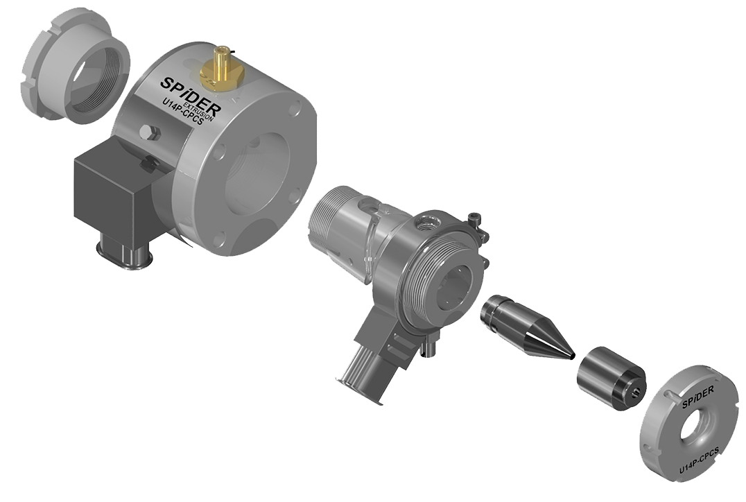 Fixed Center Extruder Crosshead | SPiDER-EXTRUSION