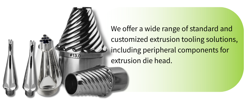 SPiDER EXTRUSION can meet all your custom Extrusion tips&extrusion dies needs